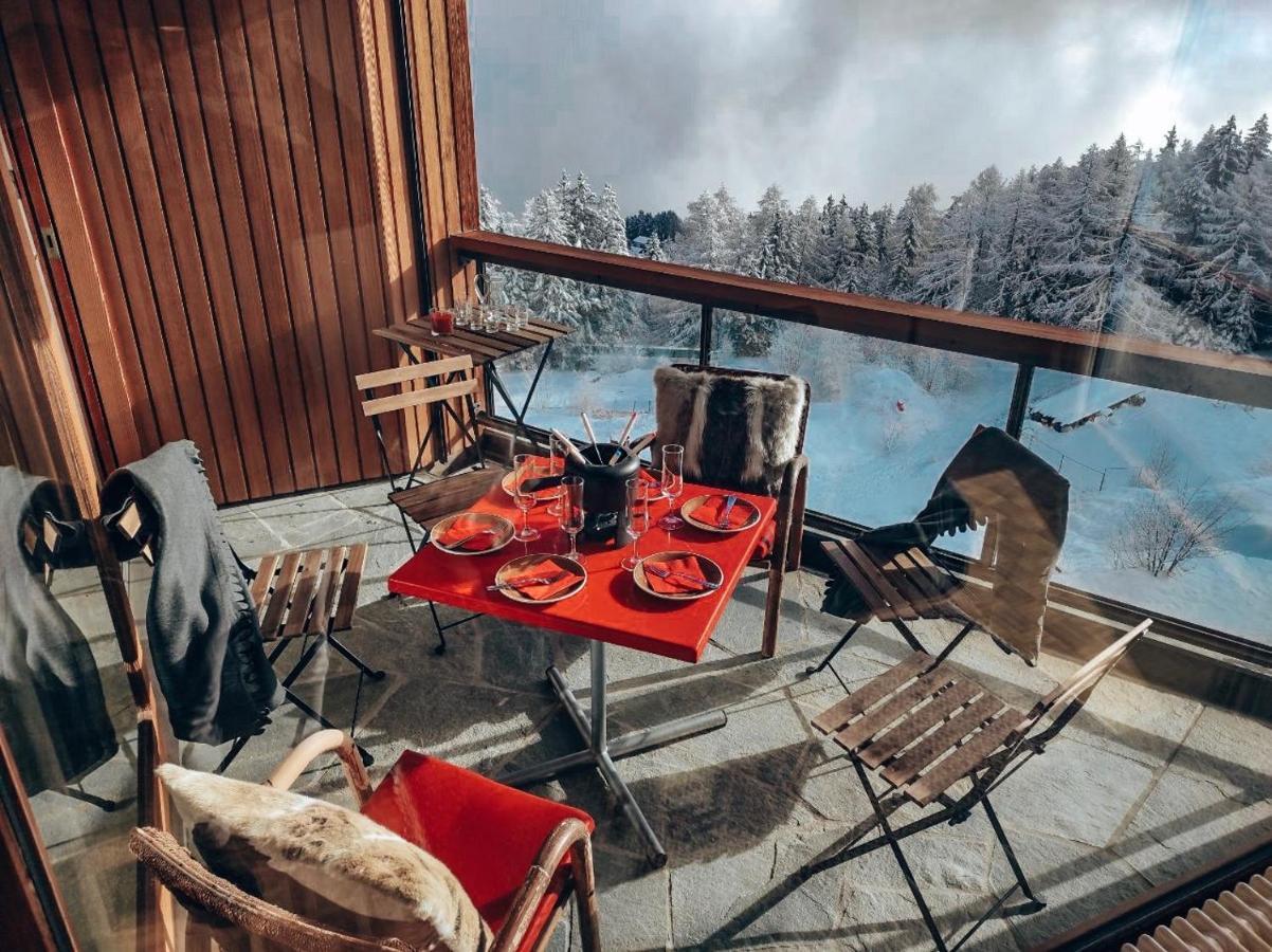 Mountain View Apartment With Parking & Fast Wifi Crans-Montana Exterior foto